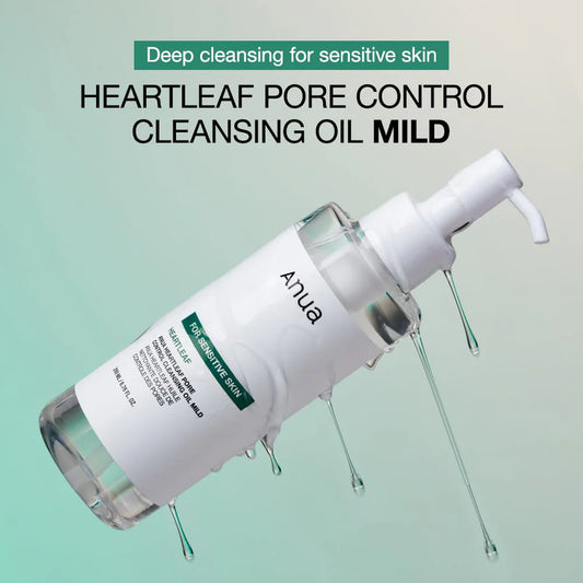 [Anua] Heartleaf Pore Control Cleansing Oil Mild - Sensitive Skin 200ml