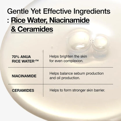 [Anua] Rice 70 Glow Milky Toner 250ml