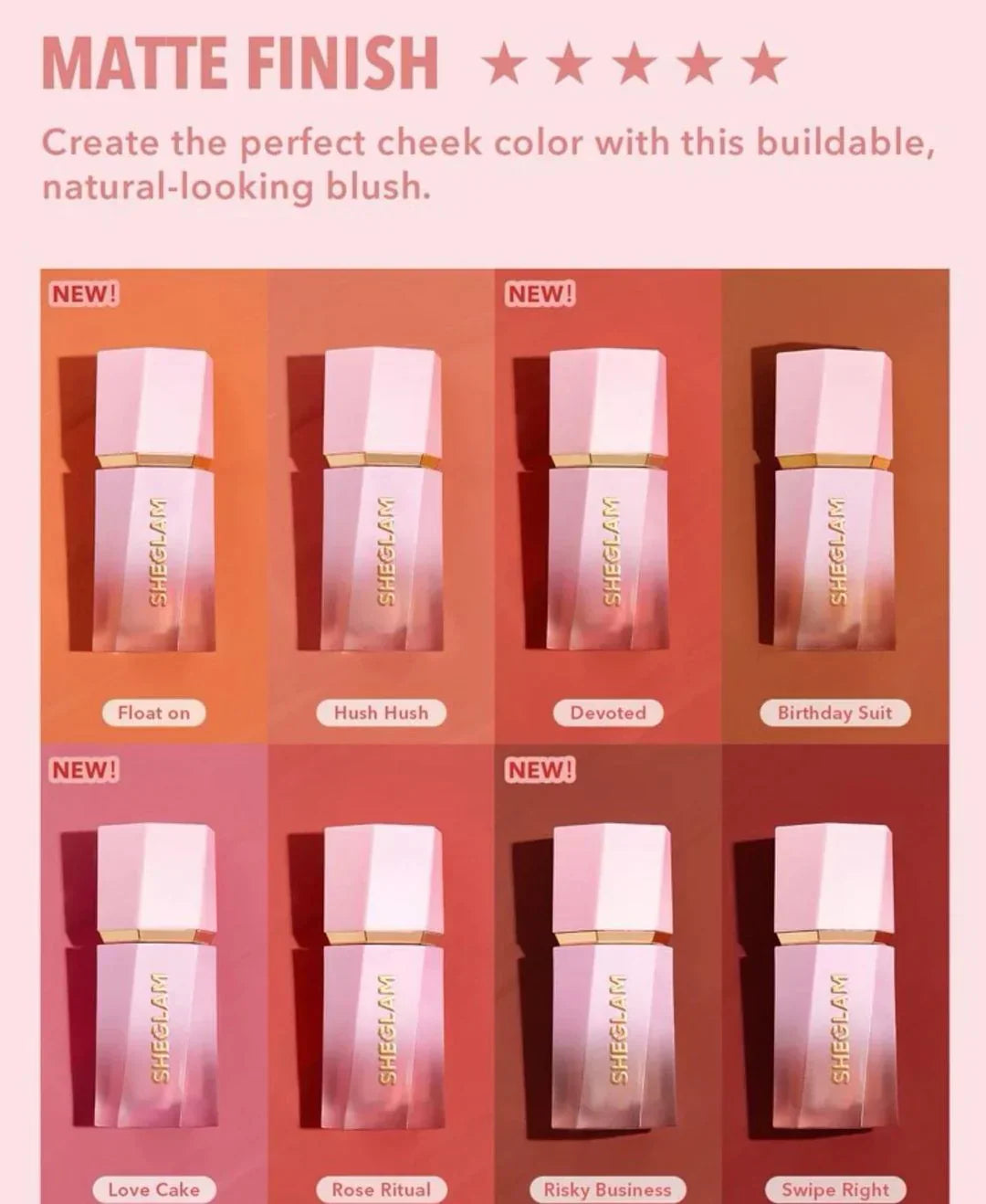 [Sheglam] Color Bloom Liquid Blush