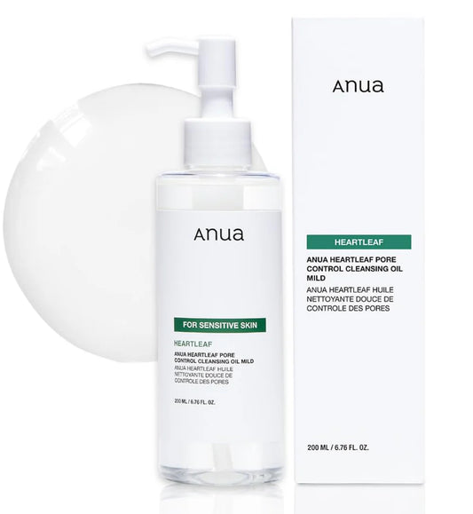 [Anua] Heartleaf Pore Control Cleansing Oil Mild - Sensitive Skin 200ml