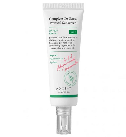 [Axis-Y] Complete No-Stress Physical Sunscreen SPF50+ PA++++