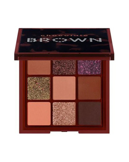 [Hudamoji] Chocolate Brown Eyeshadow Palette