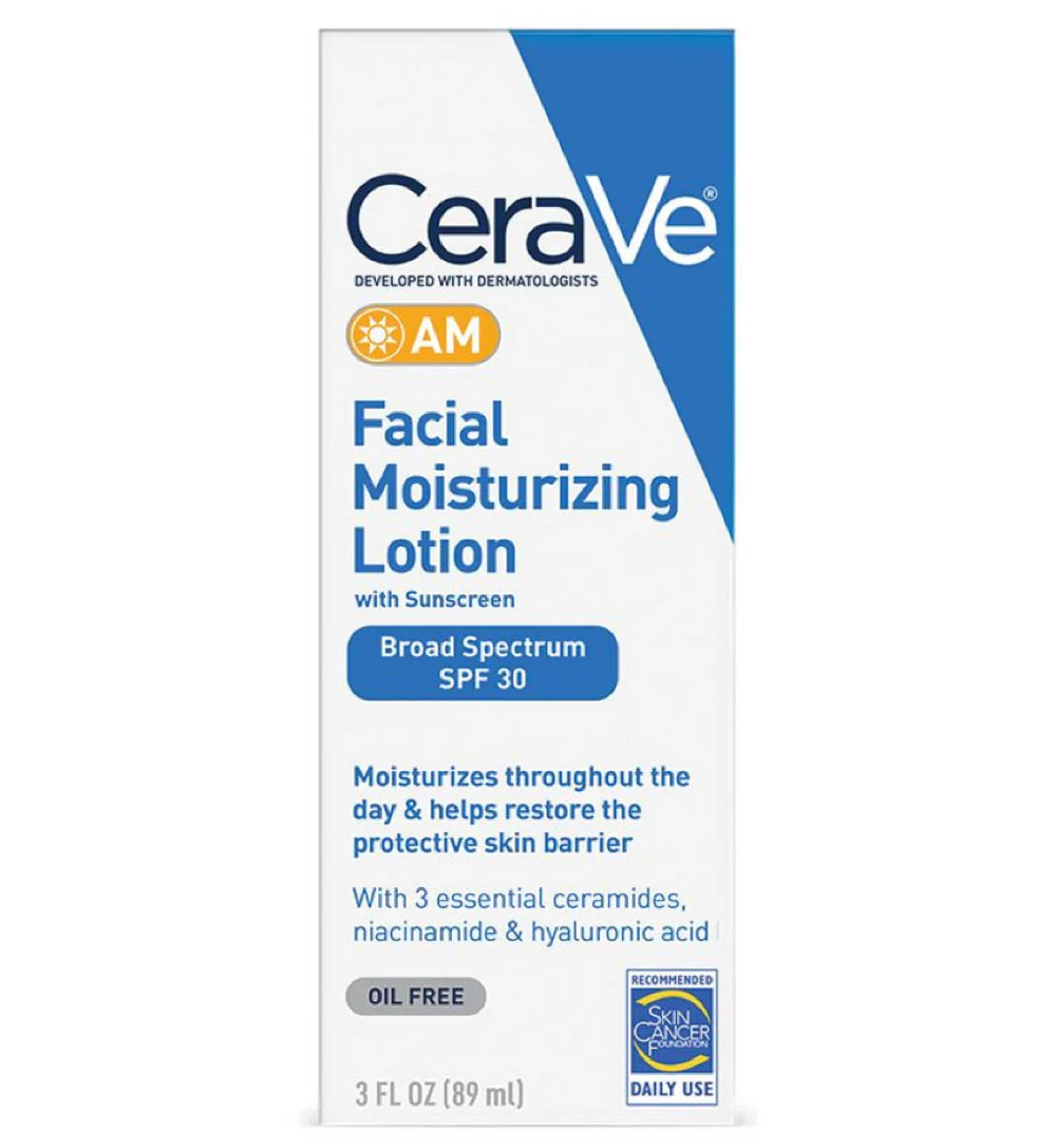 [CeraVe] AM Facial Moisturizing Lotion with SPF 30