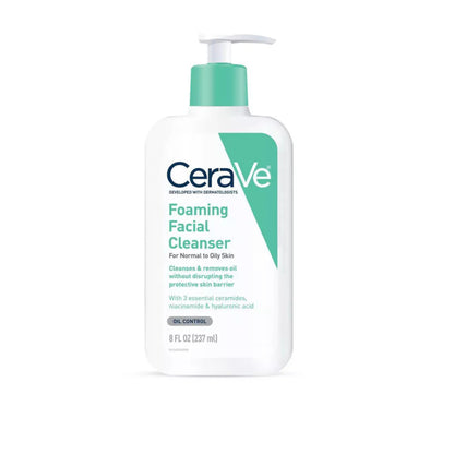 [CeraVe] Foaming Facial Cleanser