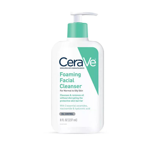 [CeraVe] Foaming Facial Cleanser