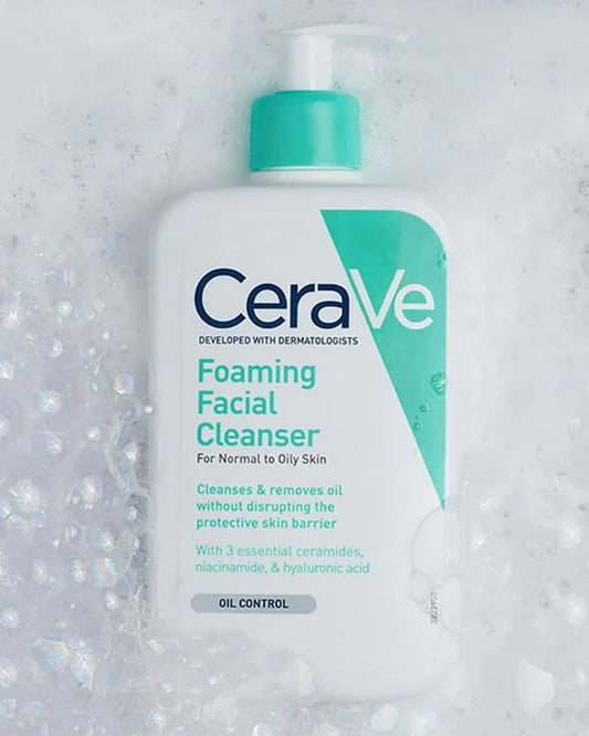 [CeraVe] Foaming Facial Cleanser